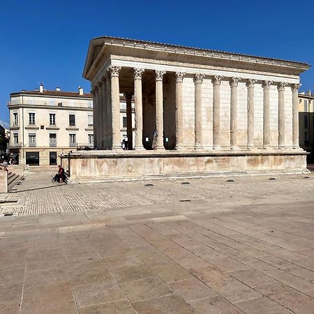 L'Etoile - Duplex Cosy De 50M2 En Centre-Ville Nîmes Kültér fotó